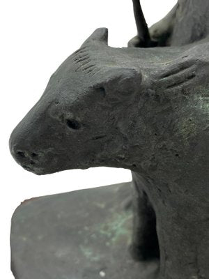 Arturo Martini, Fuga d'Egitto, 1940, Bronze-YUW-1425699