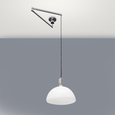 As/Am Pendant Light with Swivel Arm by Franco Albini and Franca Helg for Sirrah, 1970s-EZ-1765067