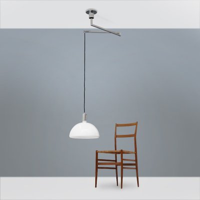 As/Am Pendant Light with Swivel Arm by Franco Albini and Franca Helg for Sirrah, 1970s-EZ-1765067