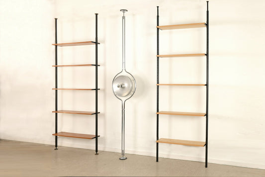 Ash Clamp Shelving Unit, 1960s