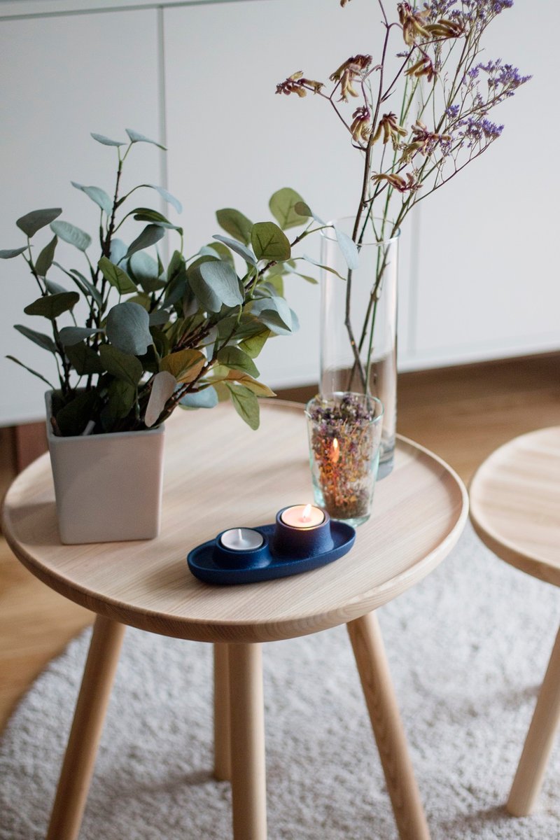 Ash Naïve Side Table D45 by etc.etc. for Emko