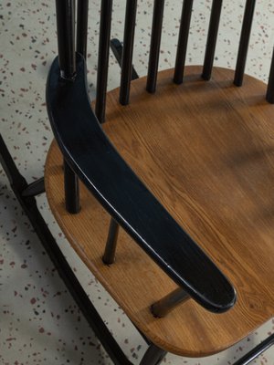 Ash Rocking Chair, 1950s-GPP-1422862