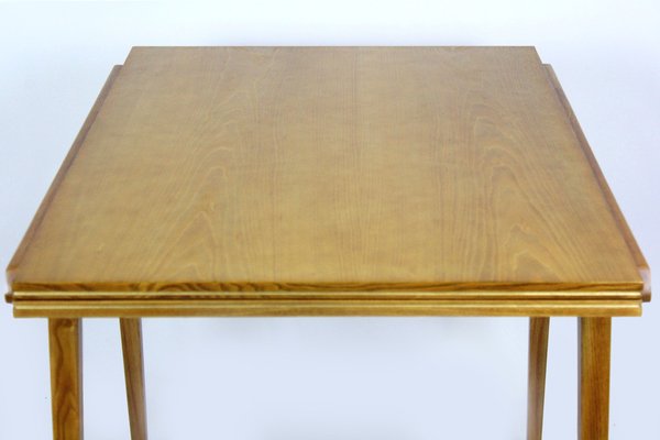 Ash Veneered Extendable Dining Table, 1960s-WVS-1813688