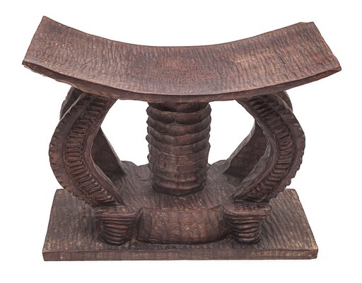 Ashanti Ceremonial Seat, 1950s-JCN-1762467