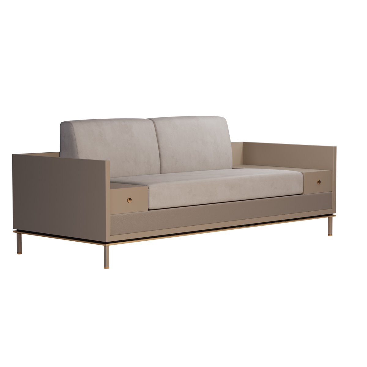 Asheville II Sofa by Porus Studio