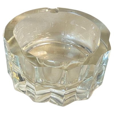 Ashtray in Crystal from Cristallerie De Haute Bretagne, 1970s-UR-1782950