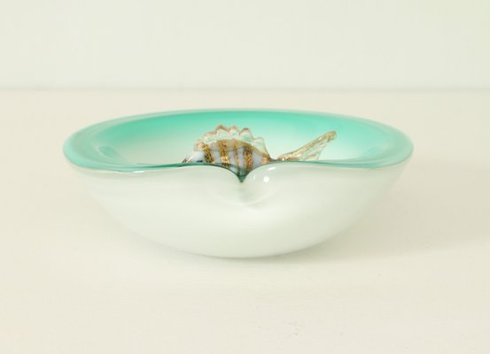 Ashtray in Murano Art Glass by Alfredo Barbini, 1950s-UB-1785144