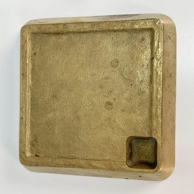 Ashtray or Bowl in Solid Brass, Italy, 1960s-JDR-1126252