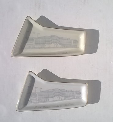 Ashtrays by Gio Ponti for Richard Ginori, 1951, Set of 2-EI-381971