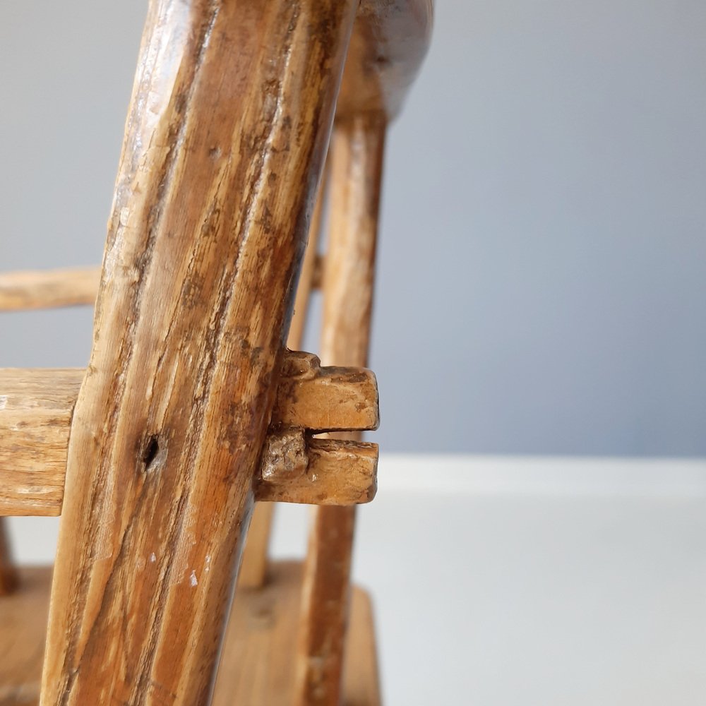 Asian Childs Chair with Hole