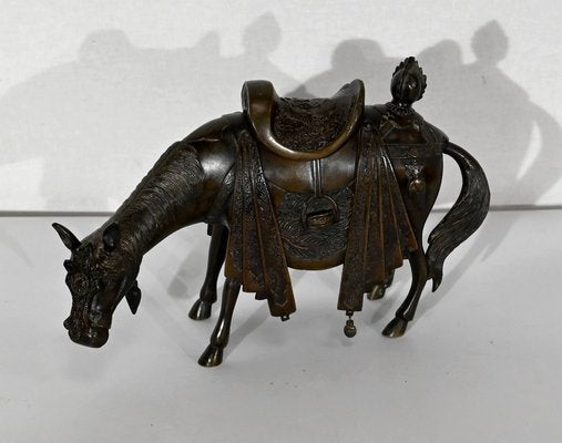 Asian Style Bronze Horse, Early 1900s-RVK-1422631