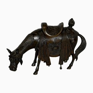 Asian Style Bronze Horse, Early 1900s-RVK-1422631