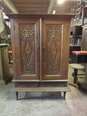 Asian Teak Wardrobe-CDG-1063780