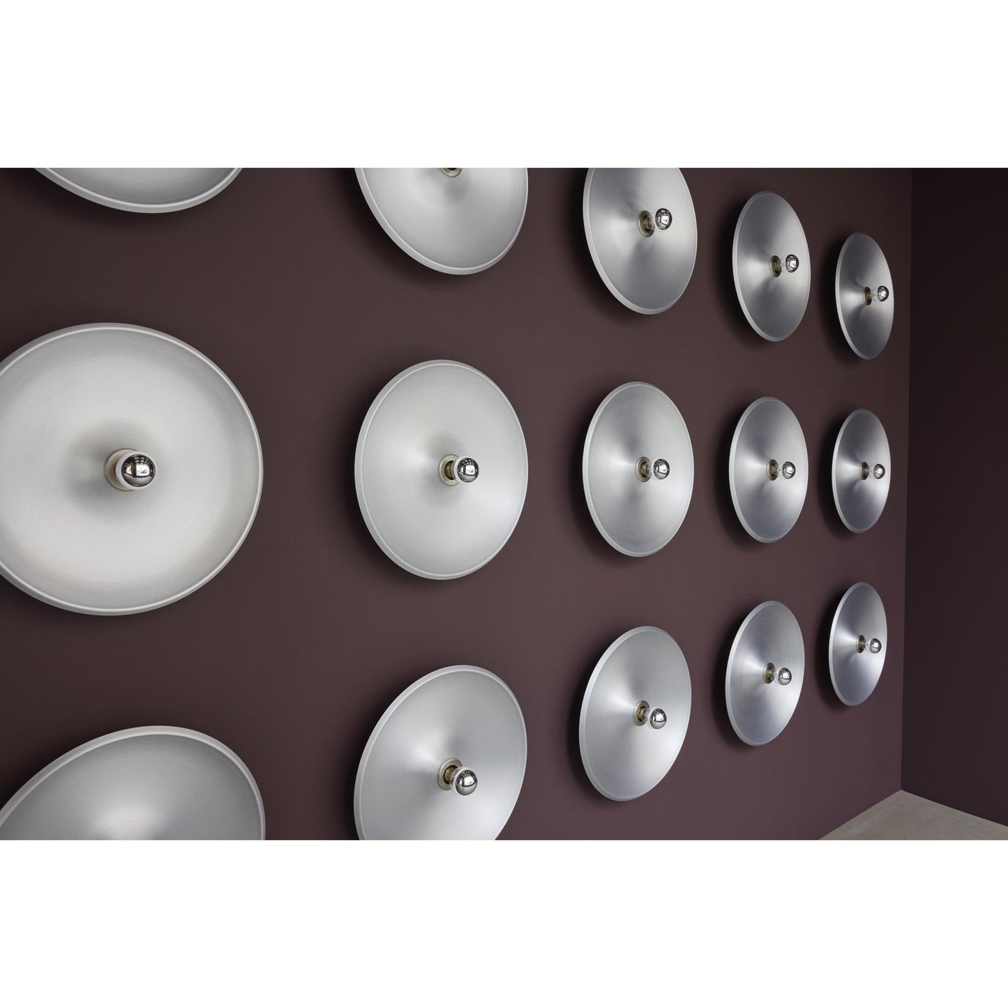 Astep Model 262 Wall/ Ceiling Light Aluminum