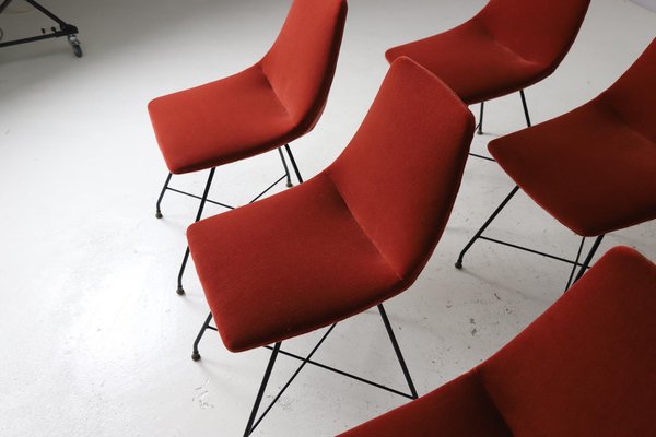 Aster Dining Chairs by Augusto Bozzi for Fratelli Saporiti, 1958, Set of 6-DXL-1447604