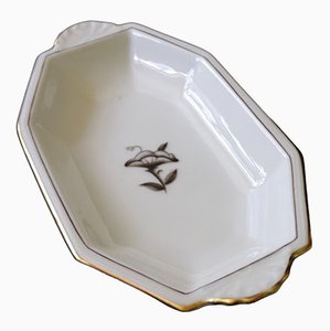 Astrid Anemona Serving Plate by Edward Hald for KP Karlskrona Sweden, 1930s-JKV-1784863