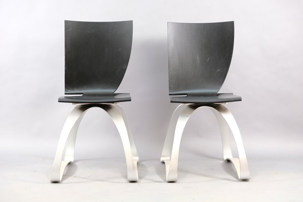 Asymetrical Chairs from Wilde + Spieth, Set of 2-CIP-827563