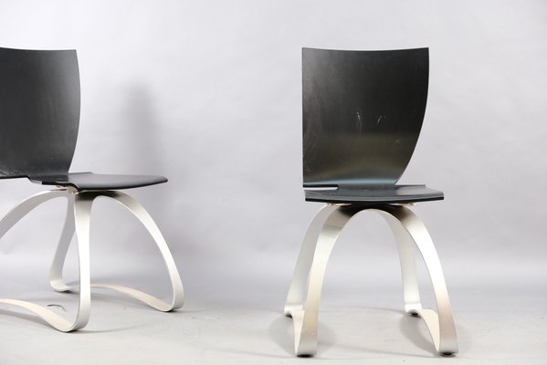 Asymetrical Chairs from Wilde + Spieth, Set of 2-CIP-827563