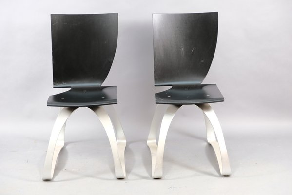 Asymetrical Chairs from Wilde + Spieth, Set of 2-CIP-827563