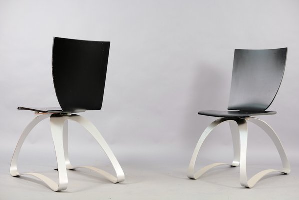 Asymetrical Chairs from Wilde + Spieth, Set of 2-CIP-827563