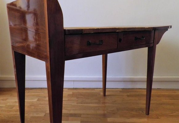 Asymmetric Student Desk by Eugène Printz, France, 1930s-YXM-896891