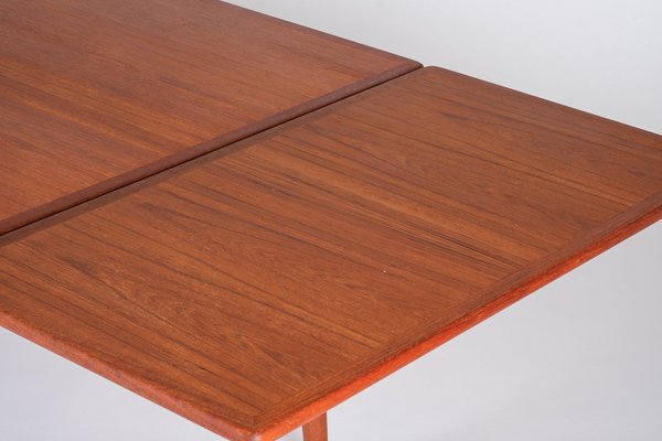 AT-312 Dining Table in Teak by Hans J. Wegner for Andreas Tuck, Denmark, 1950s-ZGQ-1289902