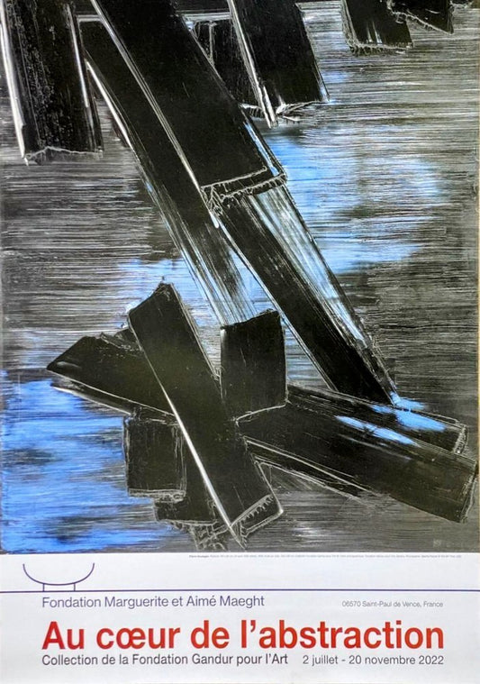 At The Core Of Abstraction Poster by Pierre Soulages, 1950s