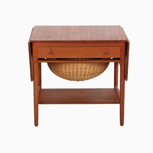 AT33 Sewing Table by Hans J. Wegner for Andreas Tuck, Denmark-DQ-974787