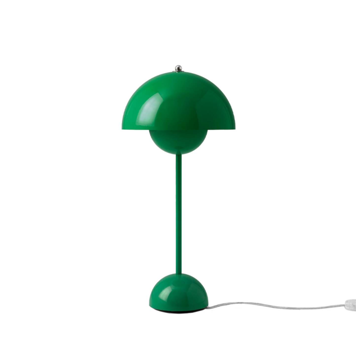 Flowerpot VP3 Table Lamp by &tradition #Signal green