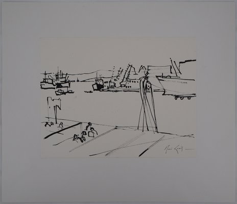 Athens Drawing by René Genis, 1978-KHH-544271