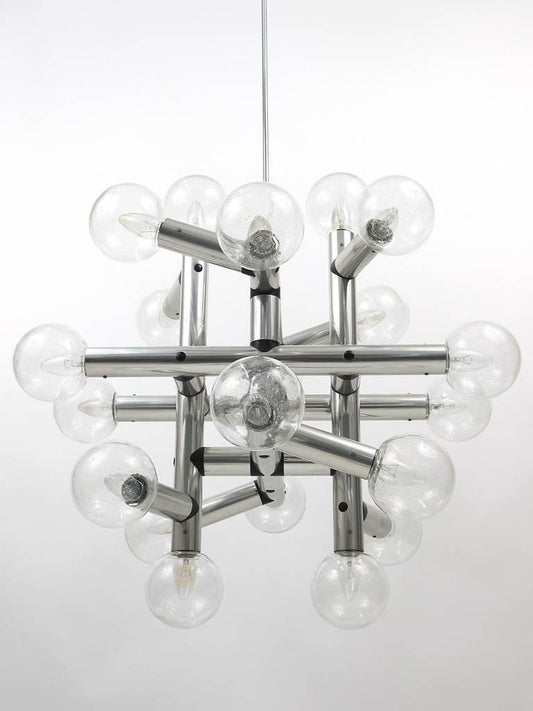 Atomic Ceiling Lamps attributed to J. T. Kalmar for Kalmar, 1969