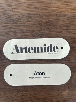 Aton Wall Lights by Gismondi for Artemide, Italy, 1982, Set of 2-KAI-2035453