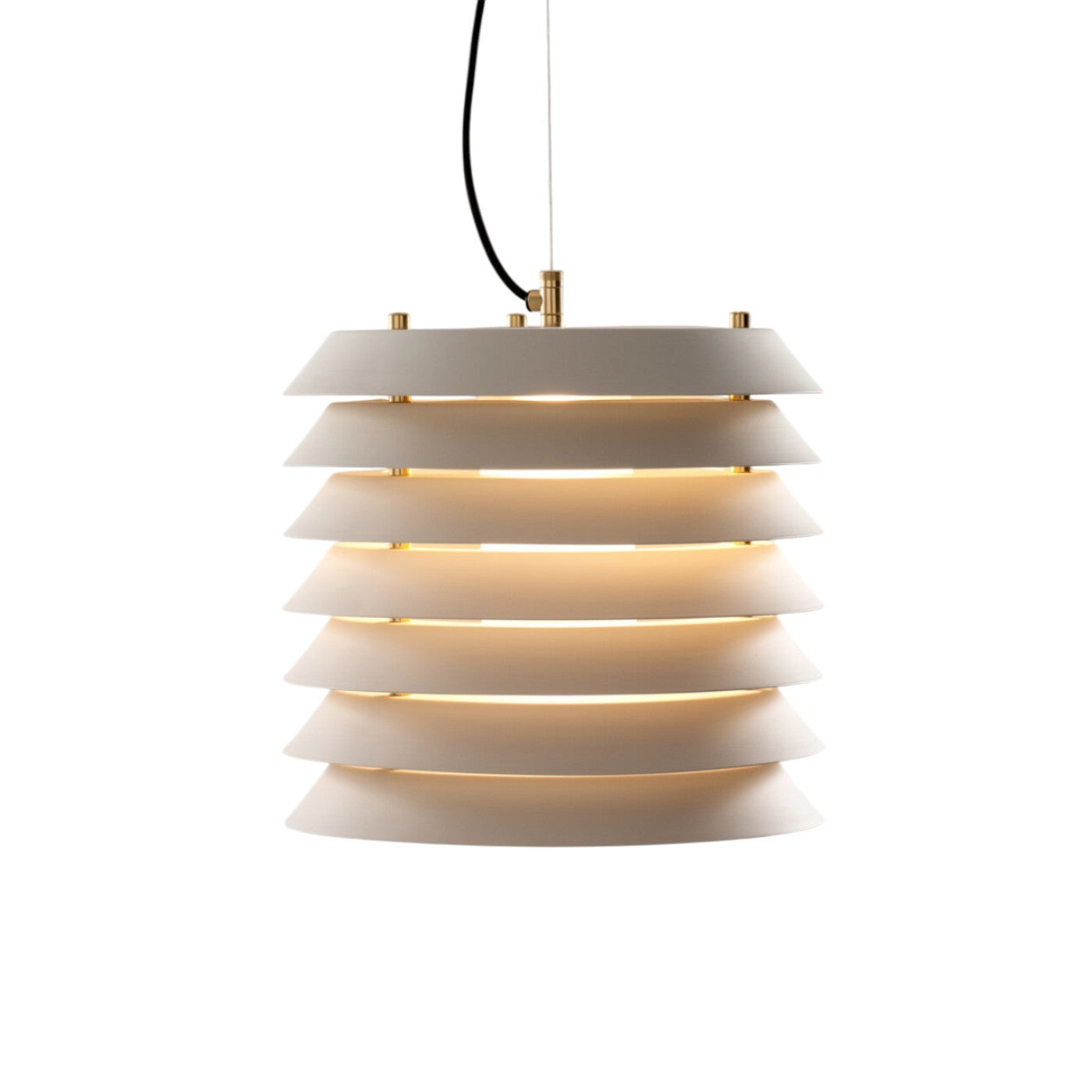 MAIJA - LED pendant lamp with metallic lampshade
