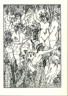 Aubrey Vincent Beardsley, L'orgie, Lithograph, 1970-ZCI-884339