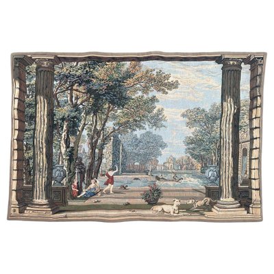 Aubusson Style Jacquard Tapestry, 1980s-YMM-1817193