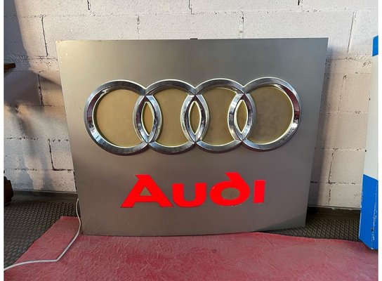 Audi Backlit NEON Sign, 1980s-LAM-1770540