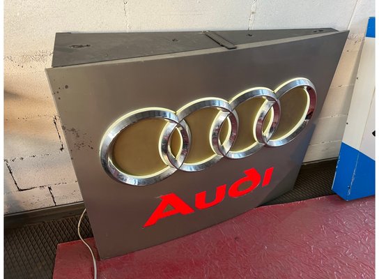 Audi Backlit NEON Sign, 1980s-LAM-1770540