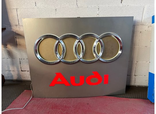 Audi Backlit NEON Sign, 1980s-LAM-1770540