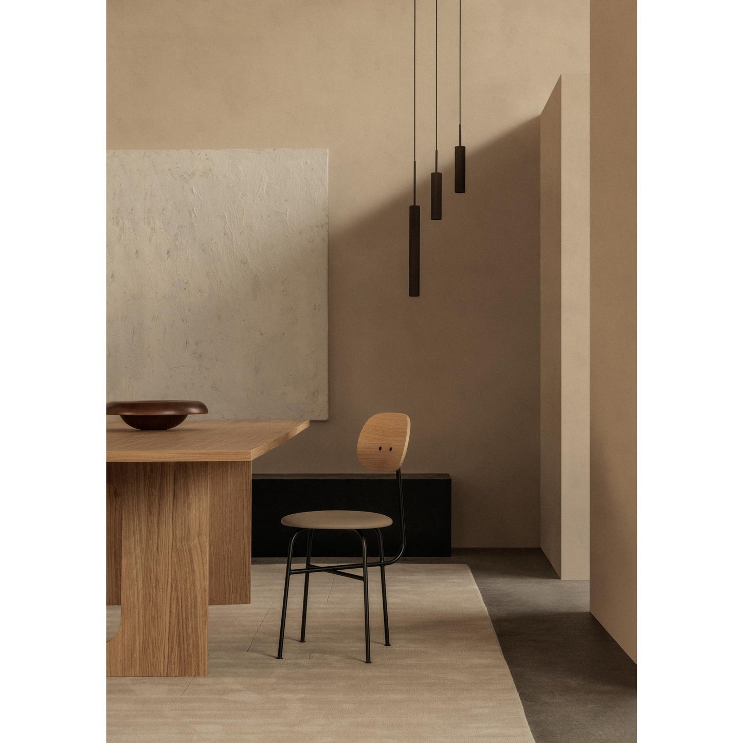 Audo Tubular Pendant H48 Aluminum/ Anodized Bronze