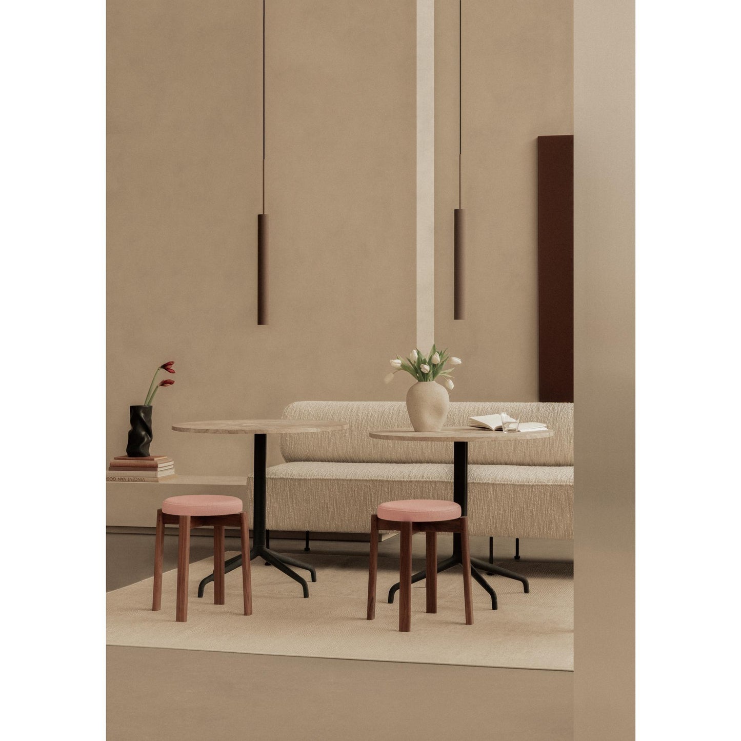 Audo Tubular Pendant H48 Aluminum/ Anodized Bronze