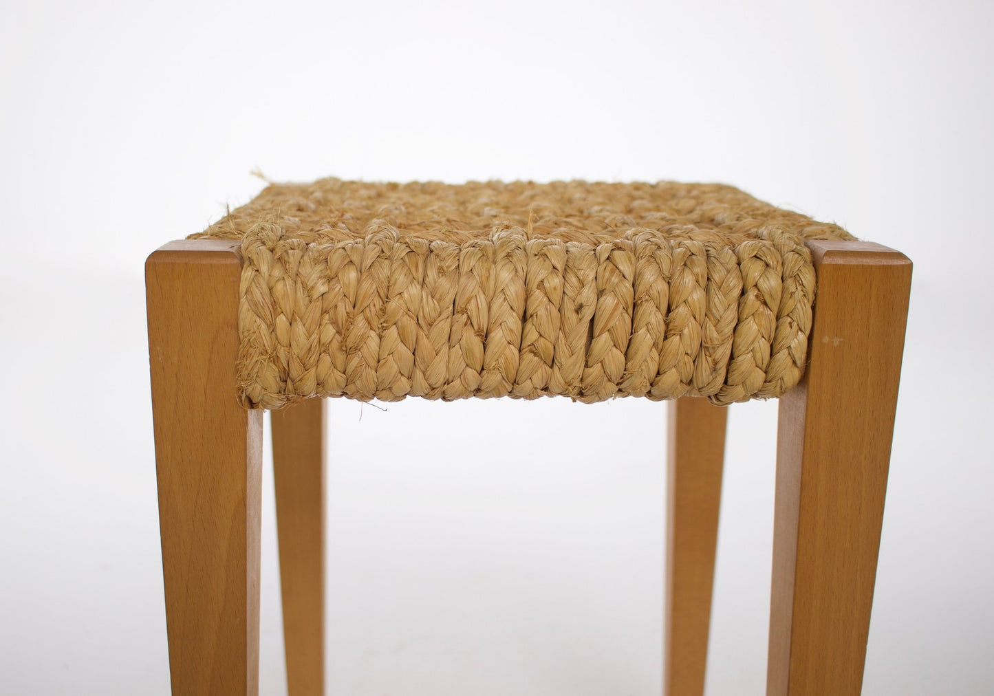 Audoux-Minet Rope Stool, 1950s