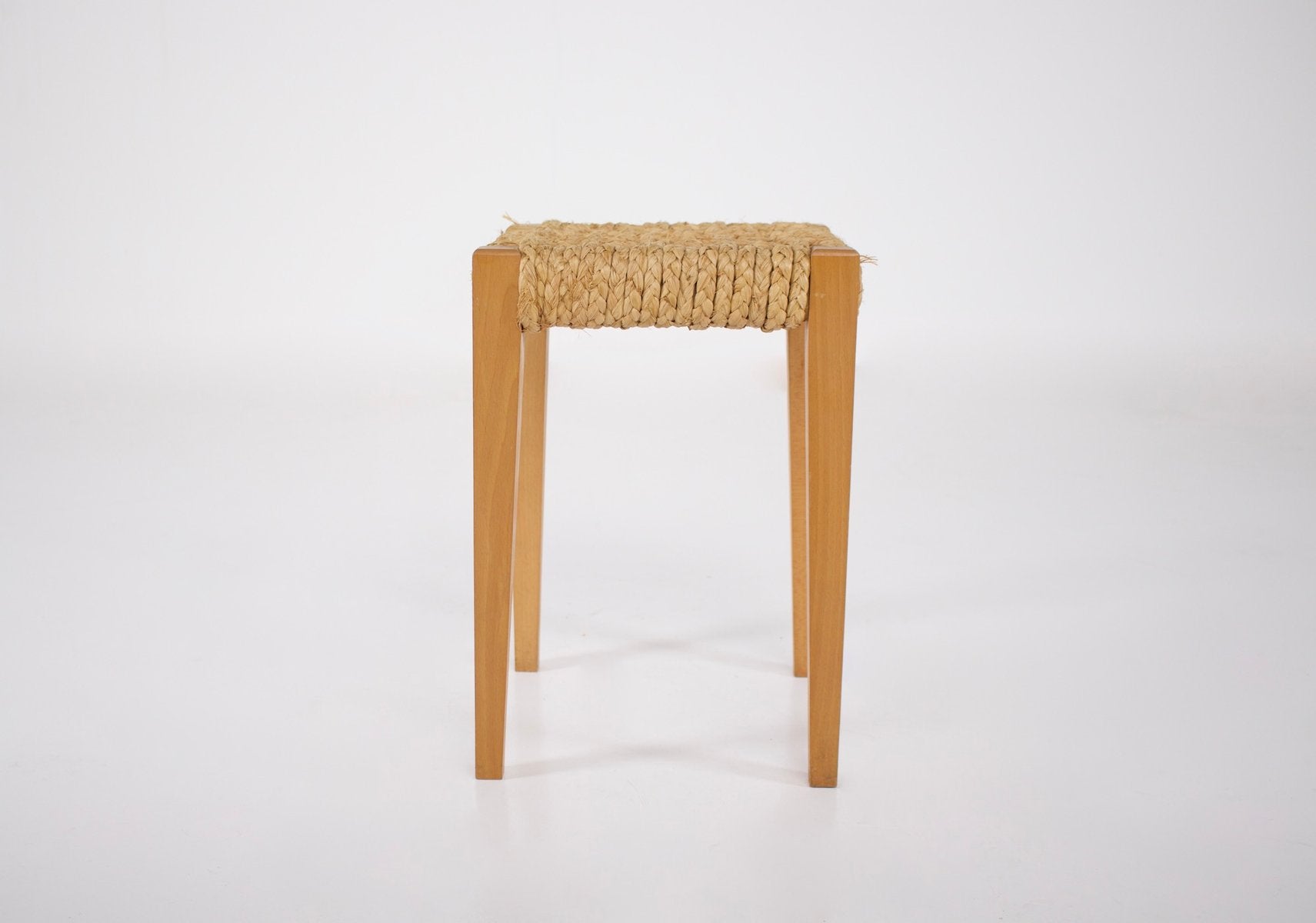 Audoux-Minet Rope Stool, 1950s