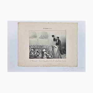 Auguste Raffet, The National Assembly in Paris, Lithograph, 1850-ZCI-1759227