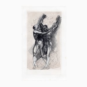 Auguste Rodin, Dante and Virgil Frightened..., 1897, Engraving & Paper-YWW-2017567