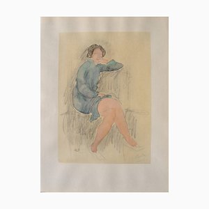 Auguste Rodin, Seated Woman, Engraving-KHH-2023035