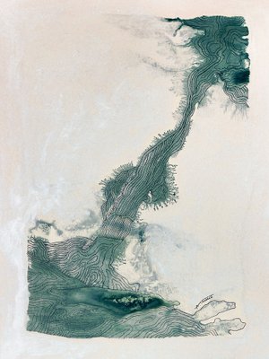 Aurélie Trabaud, L I N E S - Geo 6, 2022, Painting-ZHZ-1753274