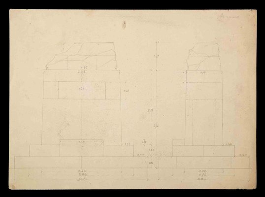 Aurelio Mistruzzi, Woman from Behind, Drawing, 20th-Century-ZCI-1163390