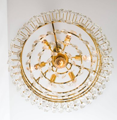 Austria Brass and Crystal Glass Bakalowits Chandeliers from Cor, 1960s, Set of 4-VDW-910020