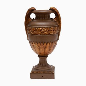 Austrian Amphora Ceramic Vase in Classism Style, 1885-KL-1769268