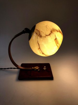 Austrian Art Deco Bedside Table Lamp, 1920s-BAF-763391